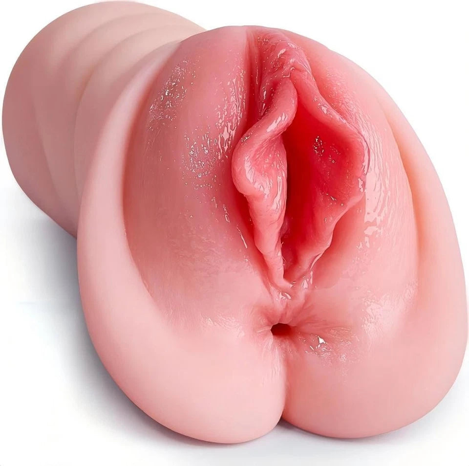 Male Masturbator Pocket Sex 2IN1 Doll Anal Vagina Realistic Pussy Sex Toys Adult  Velora Intimates