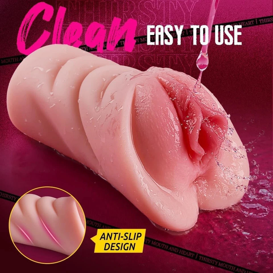 Male Masturbator Pocket Sex 2IN1 Doll Anal Vagina Realistic Pussy Sex Toys Adult  Velora Intimates